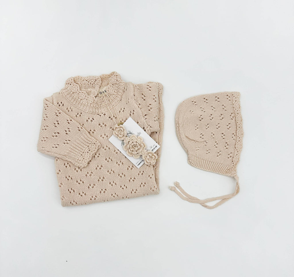 Grace Jumpsuit w/ bonnet