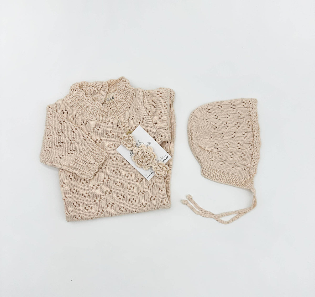 Grace Jumpsuit w/ bonnet