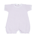 Paty Knit Ruffle Hem Bubble in Solid Colors: Lavender w/ Lavender Trim
