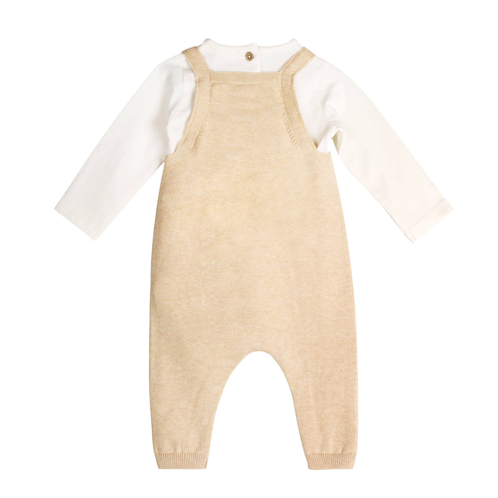 Excavator Truck Embroidered Baby Overall Set 6/12 month