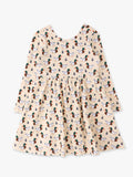 Girls Mallard Marsh Duck Knit Long Sleeve Twirl 2T