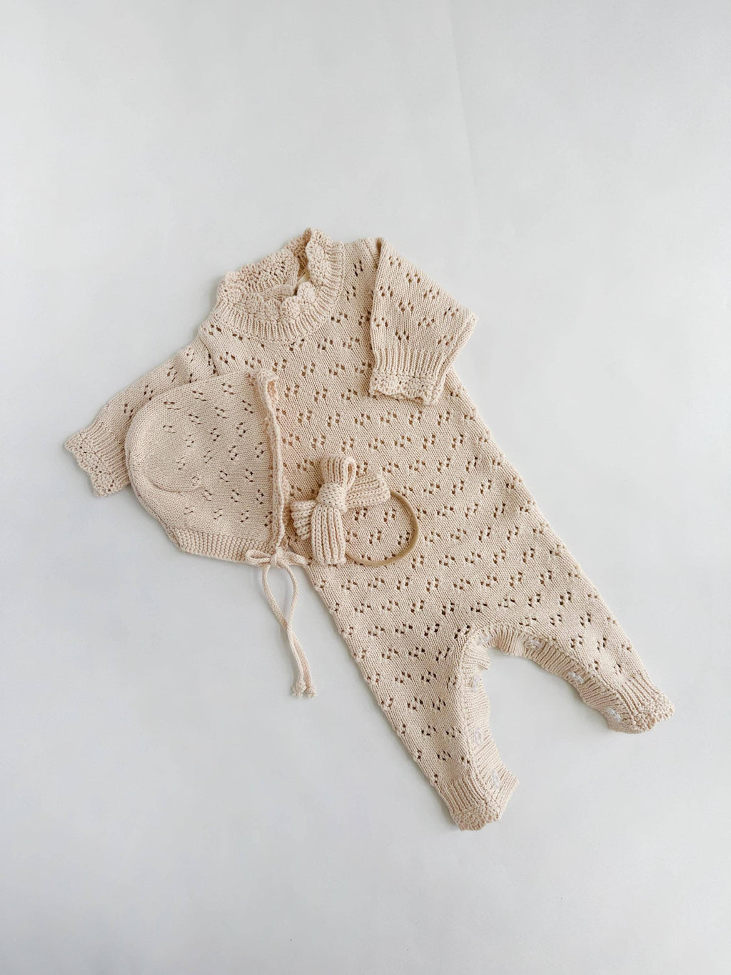 Grace Jumpsuit w/ bonnet