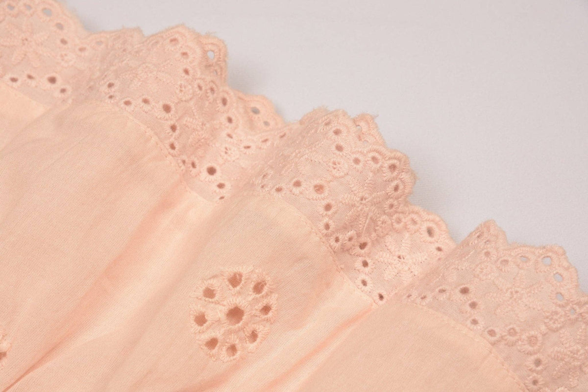 Embroidered Schiffli Dress: